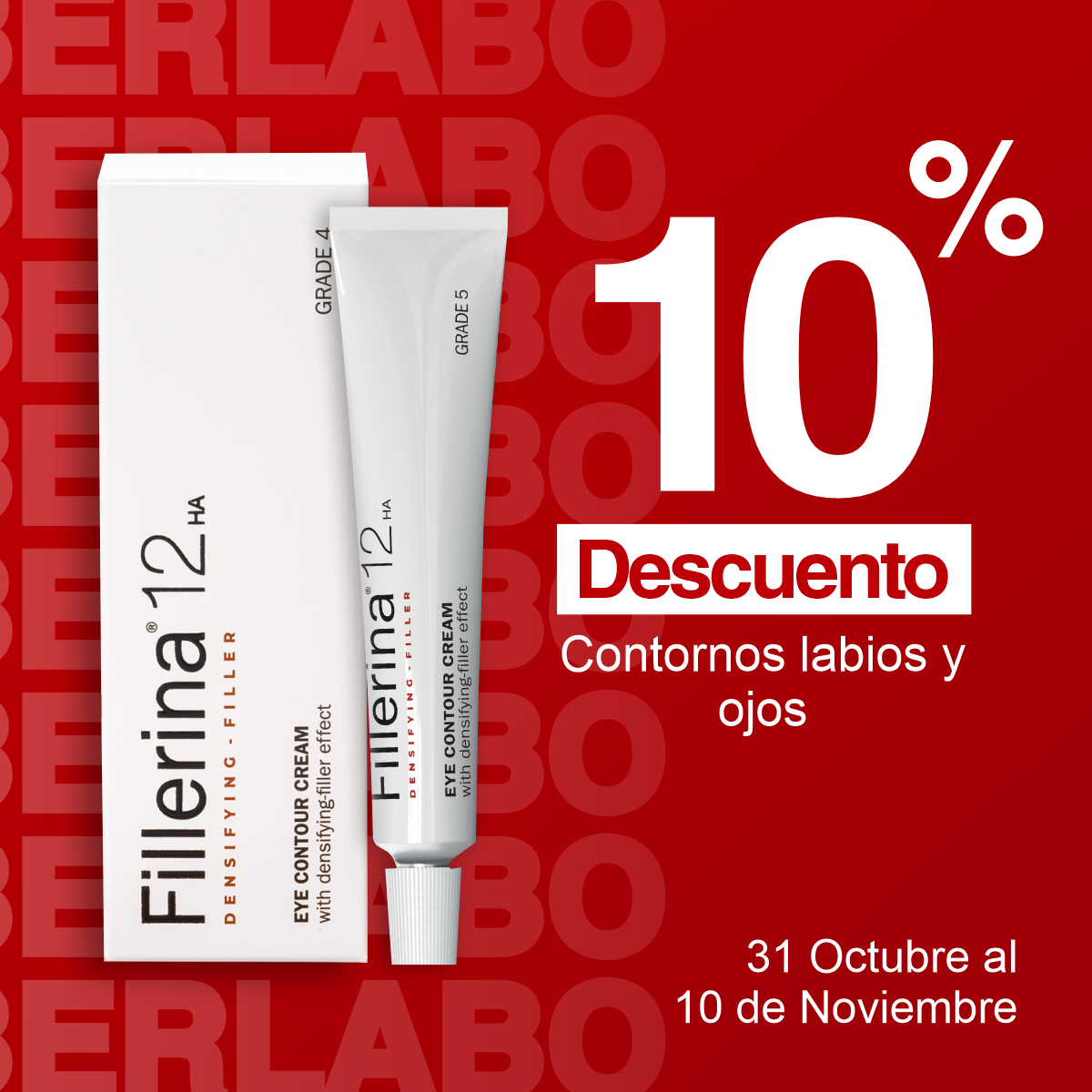 Cyber Labo 10% de descuento en Cremas de Contorno de Labios y Ojos